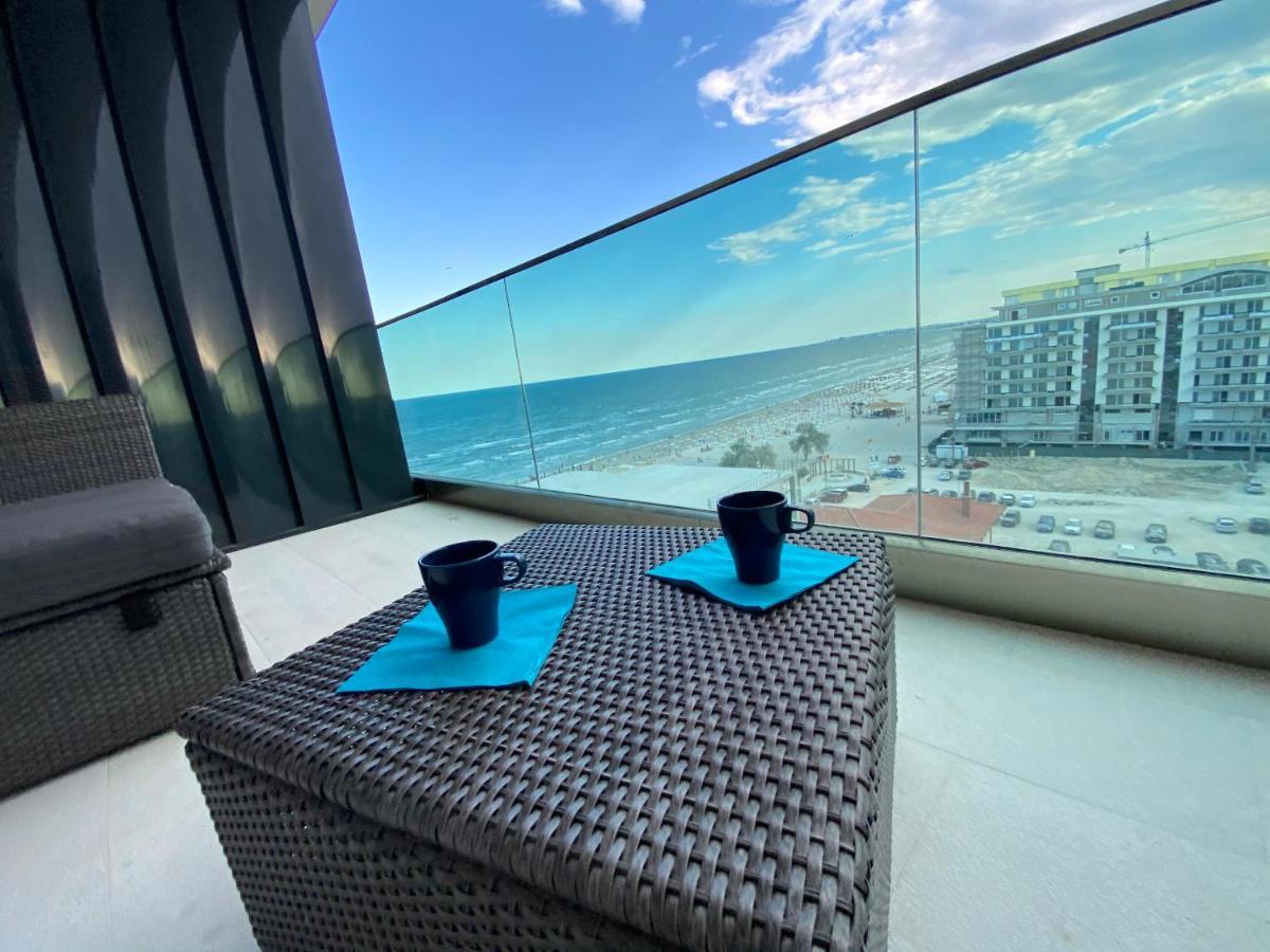 Apartament Direct La Plaja 4 Persoane Mamaia Nord Sky Sea View Lejlighed Năvodari Eksteriør billede