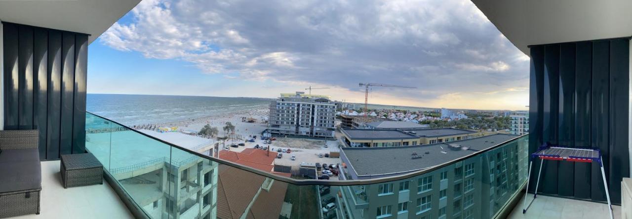 Apartament Direct La Plaja 4 Persoane Mamaia Nord Sky Sea View Lejlighed Năvodari Eksteriør billede