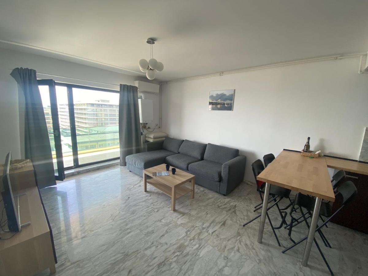 Apartament Direct La Plaja 4 Persoane Mamaia Nord Sky Sea View Lejlighed Năvodari Eksteriør billede